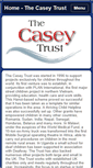 Mobile Screenshot of caseytrust.org
