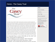 Tablet Screenshot of caseytrust.org